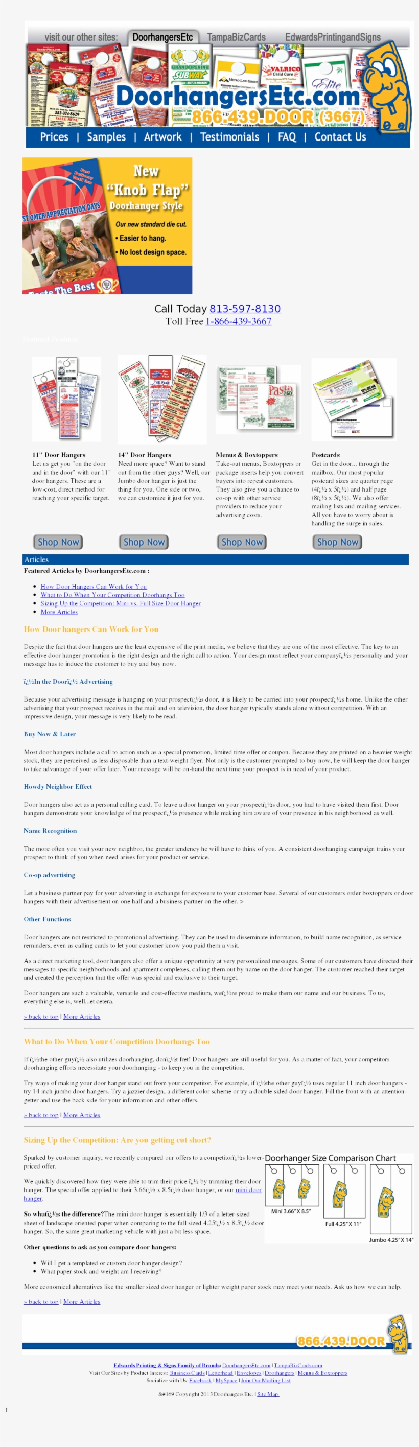 Doorhangers Etc Competitors, Revenue And Employees, transparent png