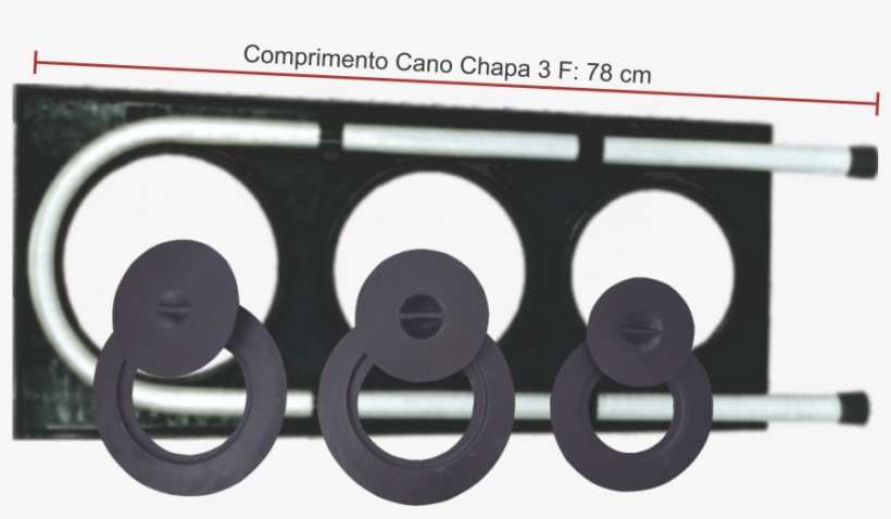Chapa De Fogão Com Serpentina 3 Furos, transparent png