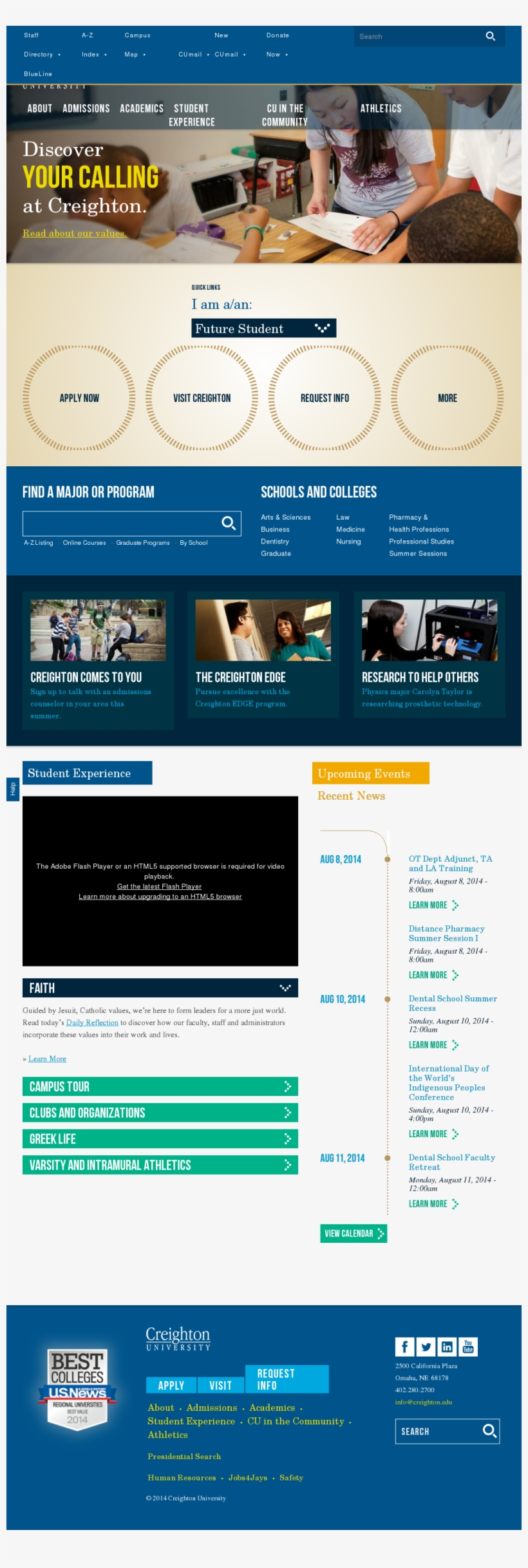Creighton University Competitors, Revenue And Employees, transparent png