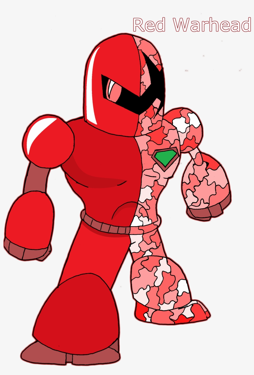 Red Warhead Concept, transparent png