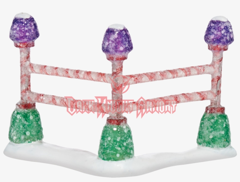 Gumdrop Park Corner Fence, transparent png