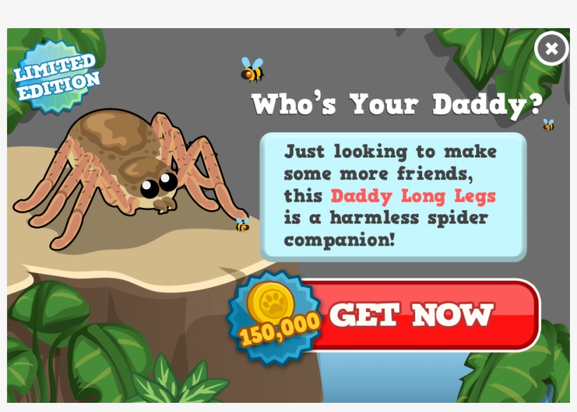 Daddy Long Legs Modal, transparent png
