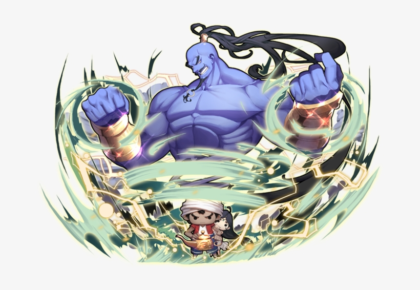 Mighty Genie, transparent png
