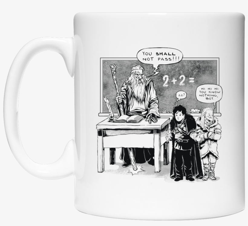 Rico Mambo You Shall Not Pass Sonstiges Coffee Mug, transparent png