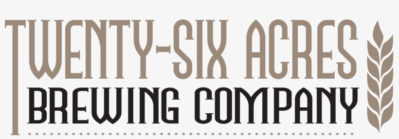 Twenty-six Acres Brewing Company Logo, transparent png