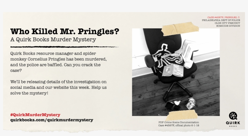 Pringles Has Been Murdered, And We Need Your Help Solving, transparent png