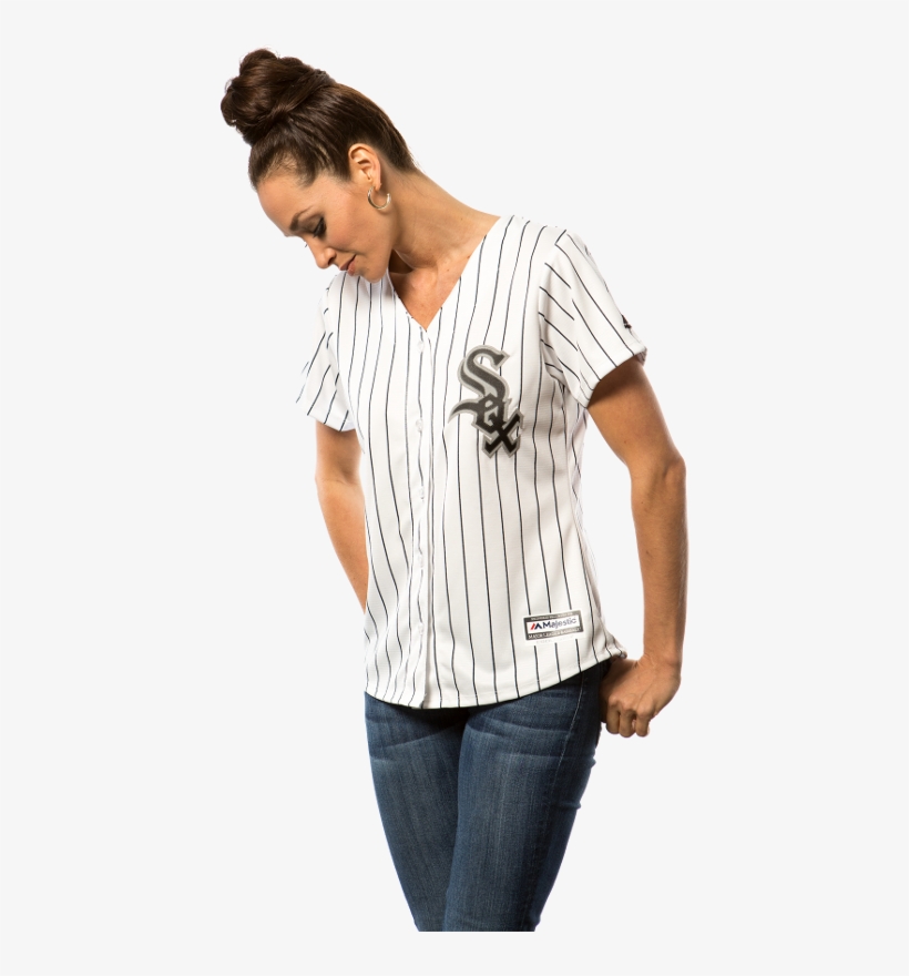 Chicago White Sox Replica Ladies Home Jersey Photo, transparent png