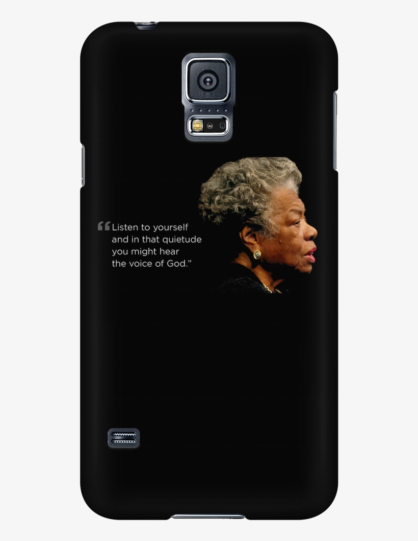 Maya Angelou Phone Case, transparent png