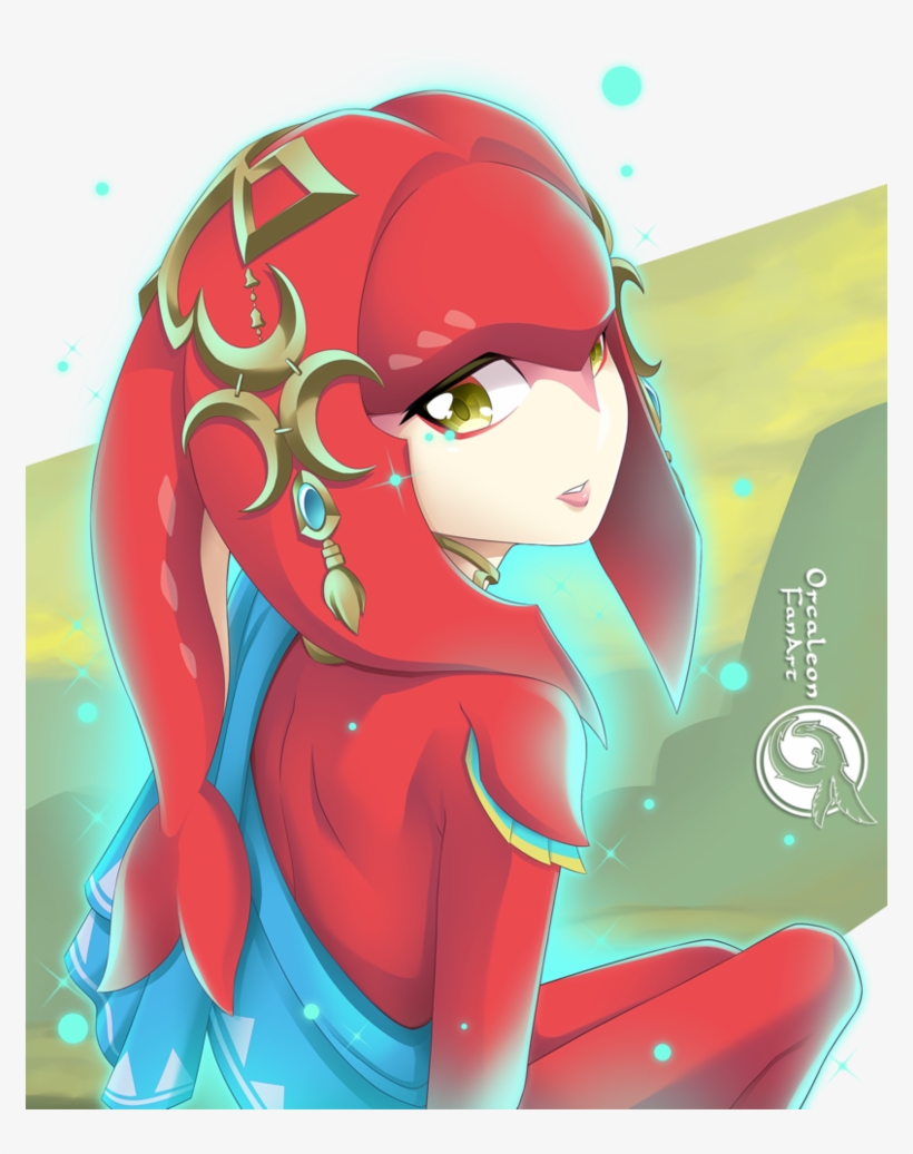 Mipha Spirit Zelda Breath Of The Wild By Orcaleon Legend, transparent png