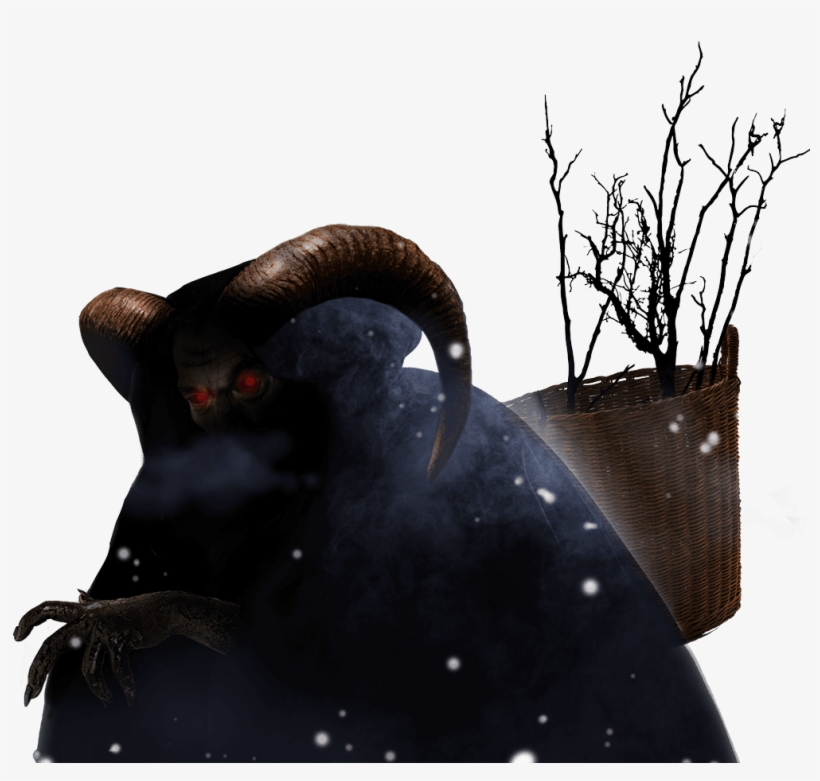 Krampus Is A Horned, Anthropomorphic Figure Described, transparent png