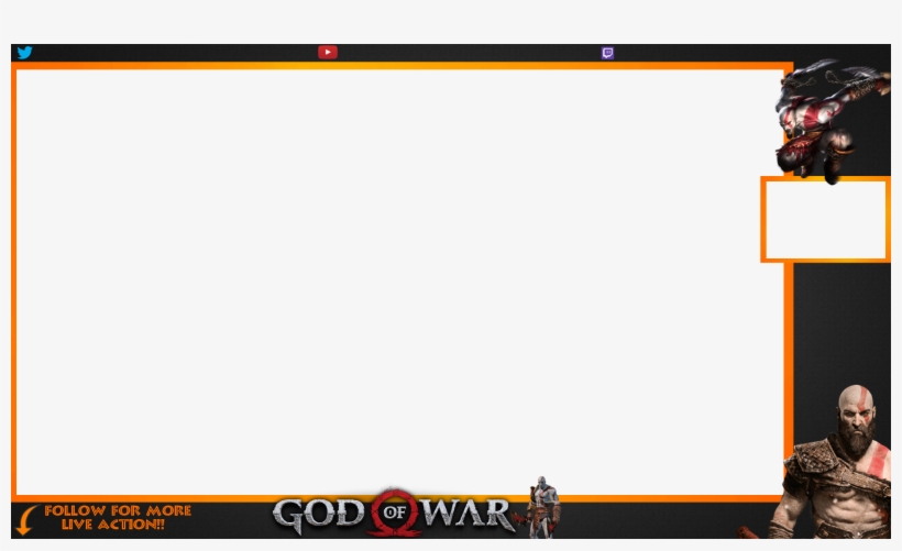 Download Transparent God Of War 3 Overlay For Twitch And Youtube PNGkit