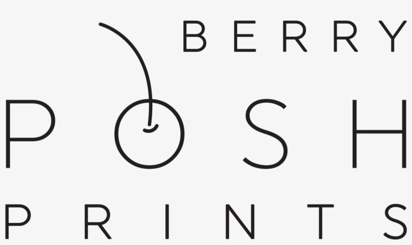 Berry Posh Prints, transparent png