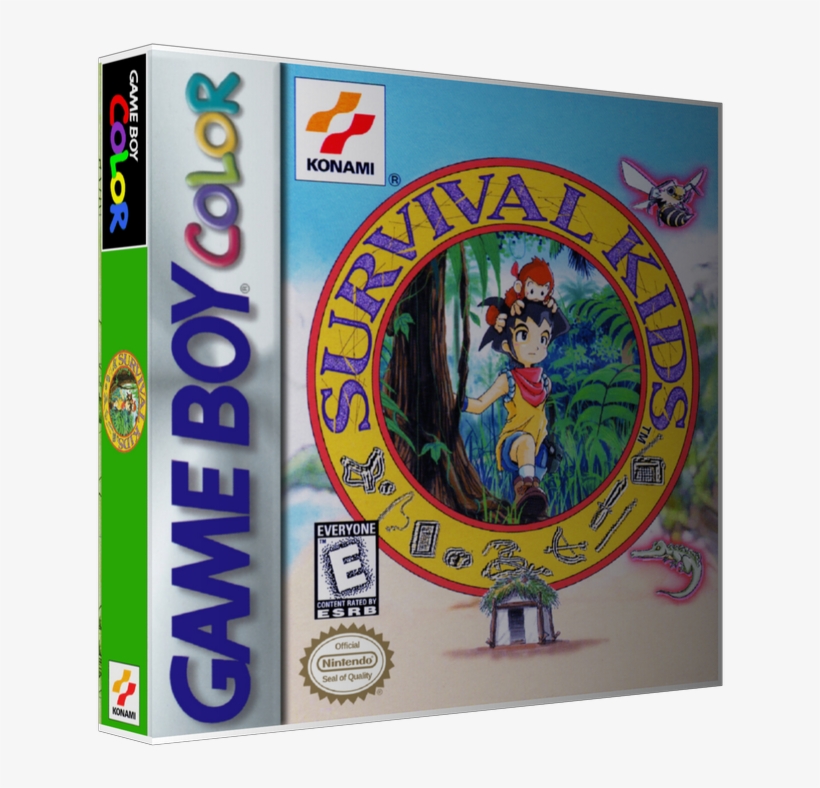 Gameboy Color Survival Kids Game Cover To Fit A Ugc, transparent png