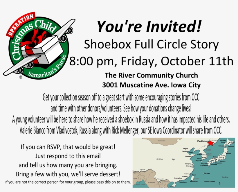 Operation Christmas Child Png, transparent png