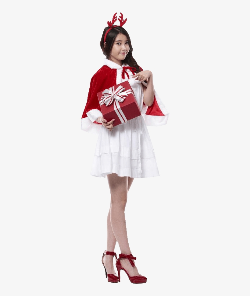Iu Dressed For Christmas, transparent png