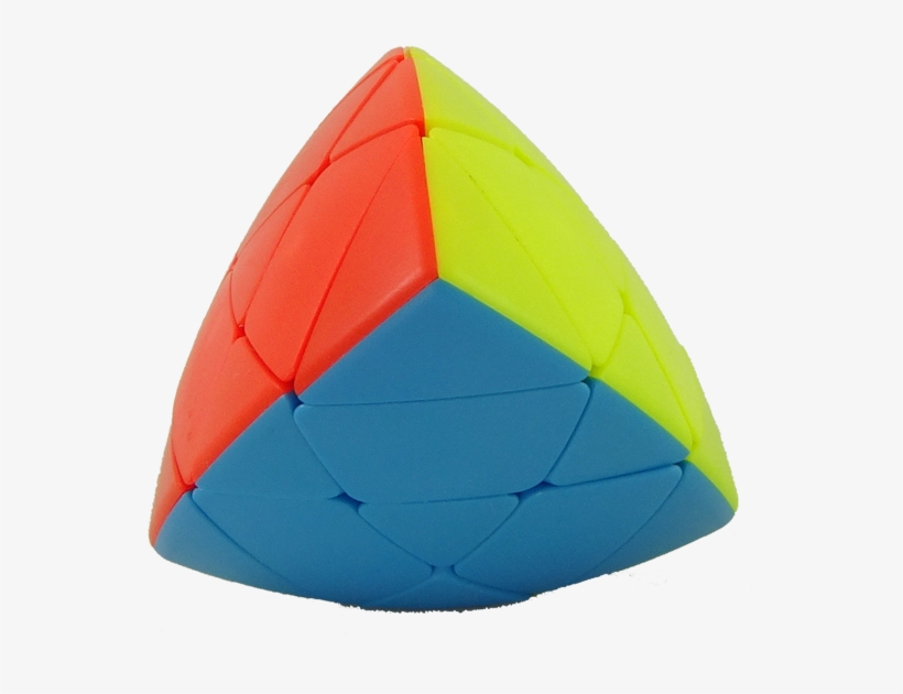 Tetrahedron Twisty Puzzle, transparent png