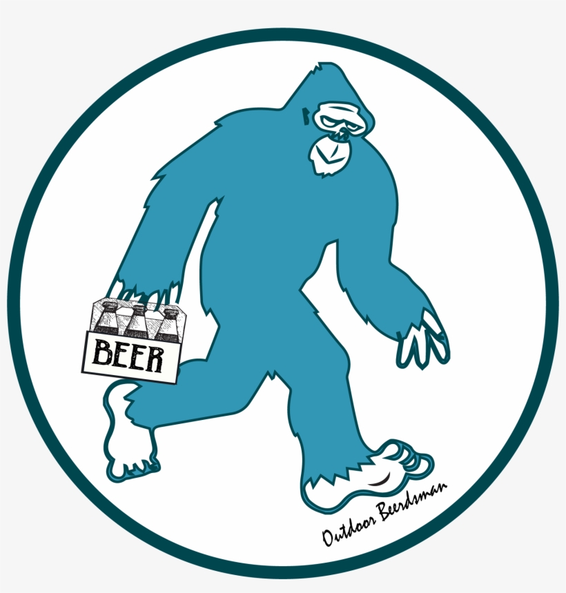 Decal Small Sasquatch Craft Beer, transparent png