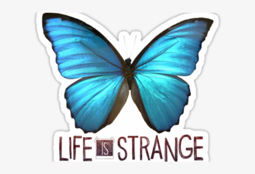 Life Is Strange Clipart Blue Butterfly Tattoo, transparent png