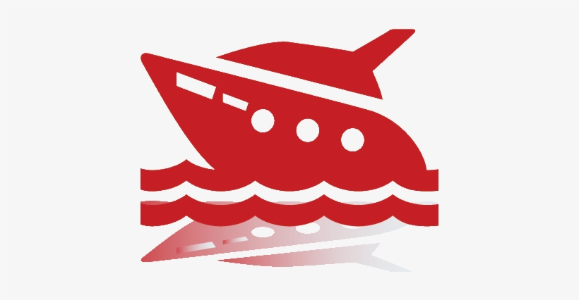 Charter Fishing Boat Icon, transparent png