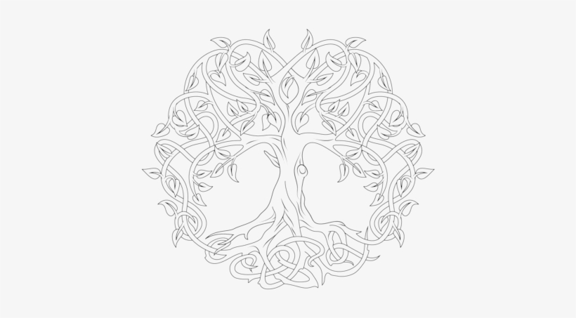 We Are One As The Tree Of Life Mirrors - Arbre De Vie Symbole, transparent png