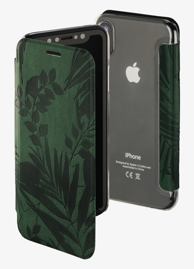 Abx High-res Image - Hama "jungle Leaves" Booklet For Apple Iphone X, transparent png