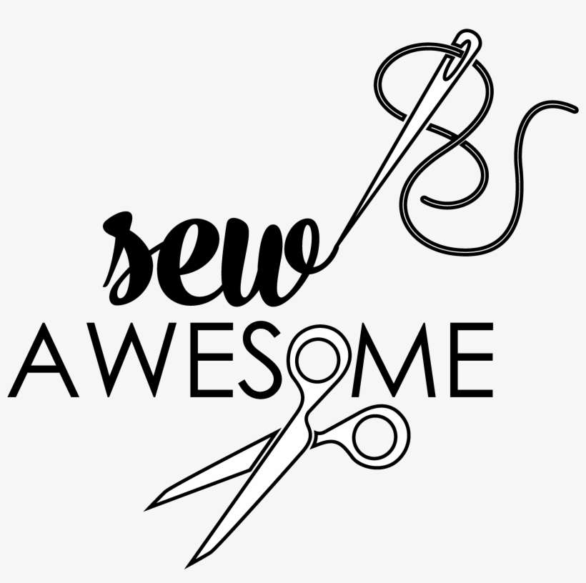 I Used Cricut's Black Glitter Iron On To Make This - Sew Awesome, transparent png