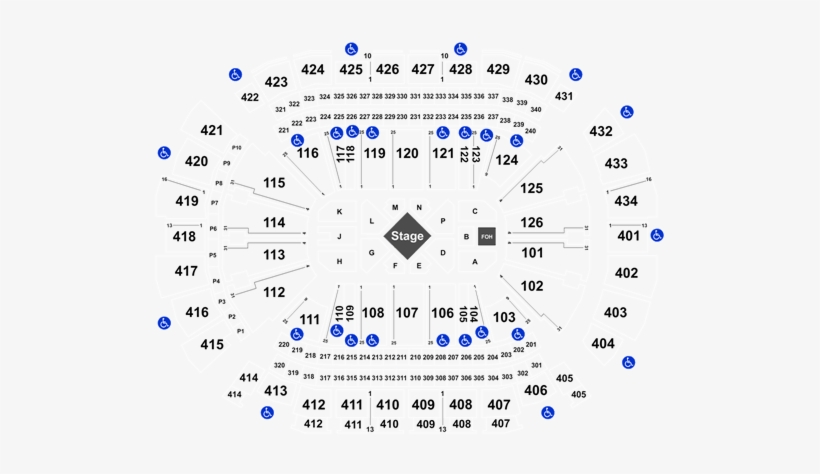 Toyota Center Houston Section 122 Row 23, transparent png