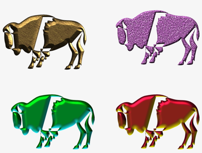 Buffalo 3d Png,buffalo Picture - Cattle, transparent png