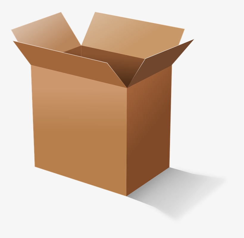 Crafts For Kids Paper Bag - Cardboard Box Vectors, transparent png