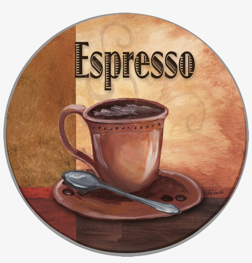 Burner Kovers Round La Caffee Espresso, transparent png