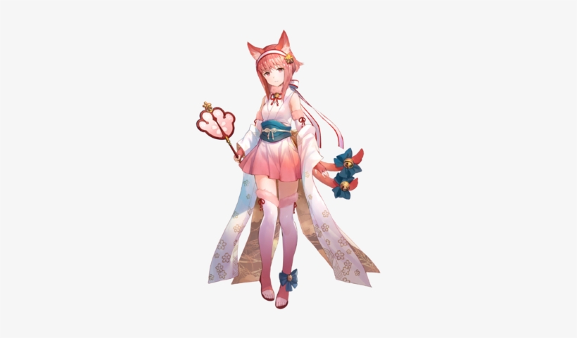 Sakura Gentle Nekomata Face - Sakura Fire Emblem Heroes, transparent png