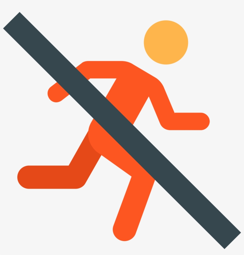 Nie Biegać Icon - Icon, transparent png