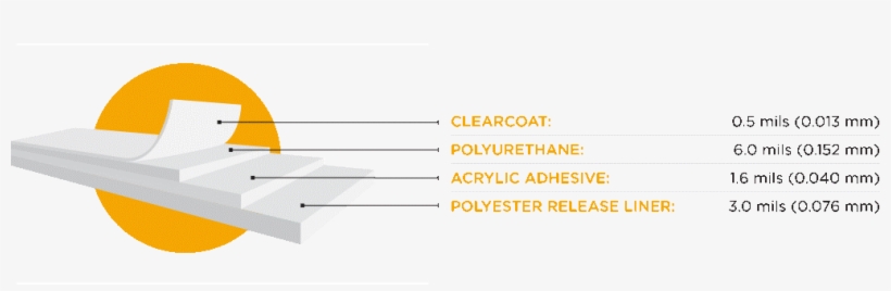 Paint-graphic - Paint Protection Film Layer, transparent png