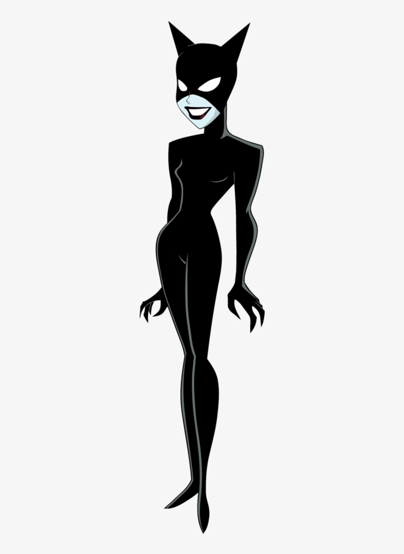 Catwoman By Dawidarte On Deviantart Png Free Stock - Catwoman Cartoon Png, transparent png