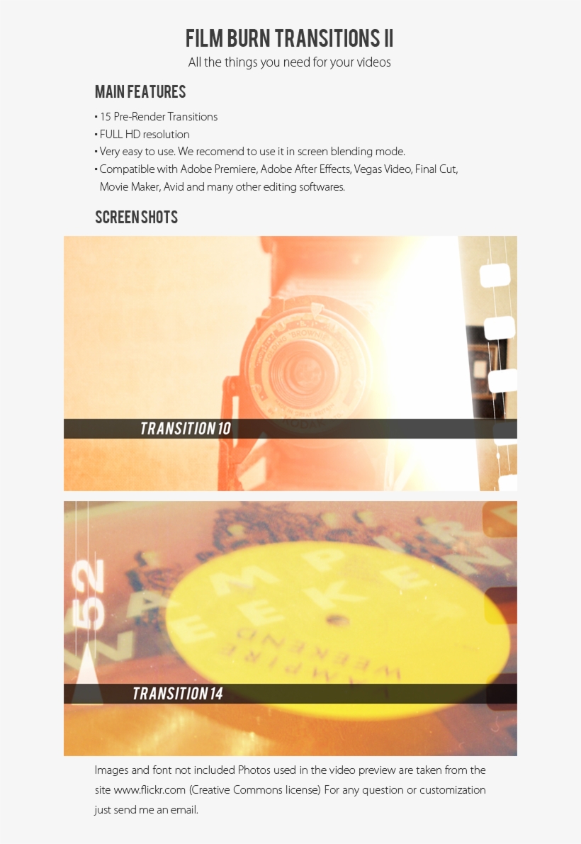 Template, Full Hd, Optical Flares, Leaks, Retro, Hipster, - Film, transparent png