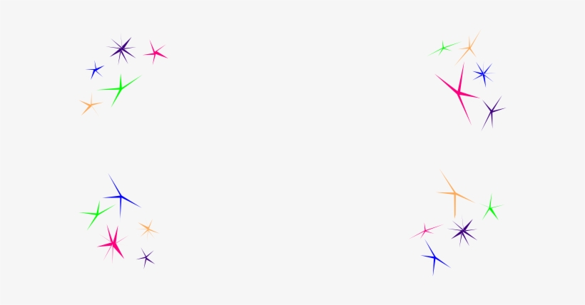 How To Set Use Colored Sparkles Svg Vector, transparent png