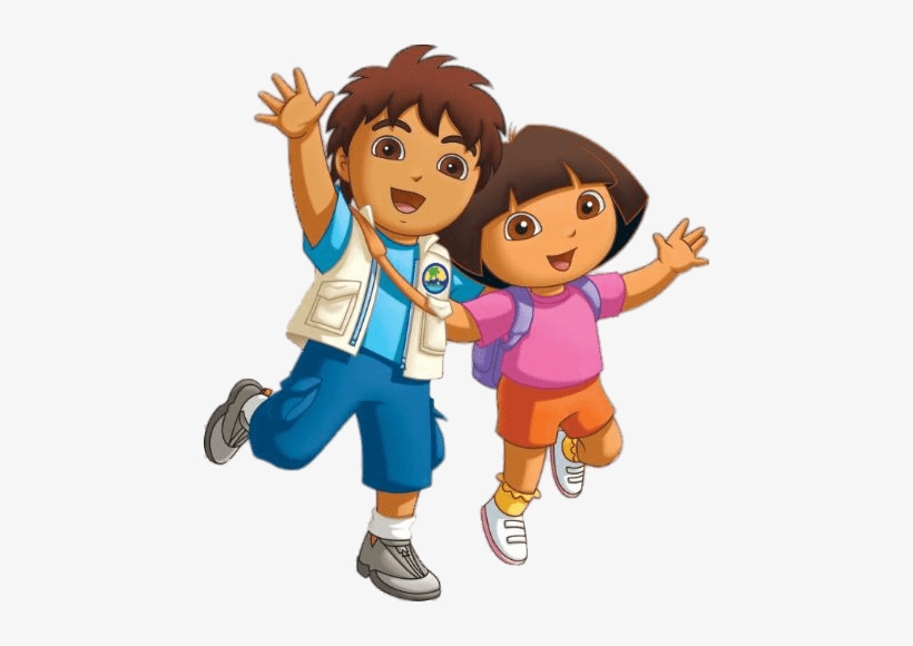 Diego And Dora - New Dora And Diego, transparent png