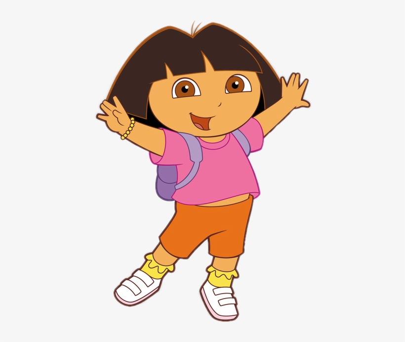 The Explorer Made Up Graphic Freeuse - Dora The Explorer Png, transparent png