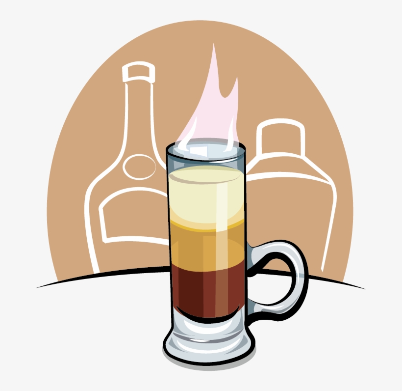 B Drawing Clip Art Hand Painted Cartoon - Cocktail, transparent png
