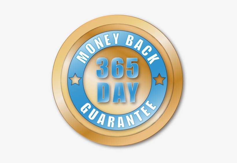 Money Back Guarantee Badge - Circle, transparent png