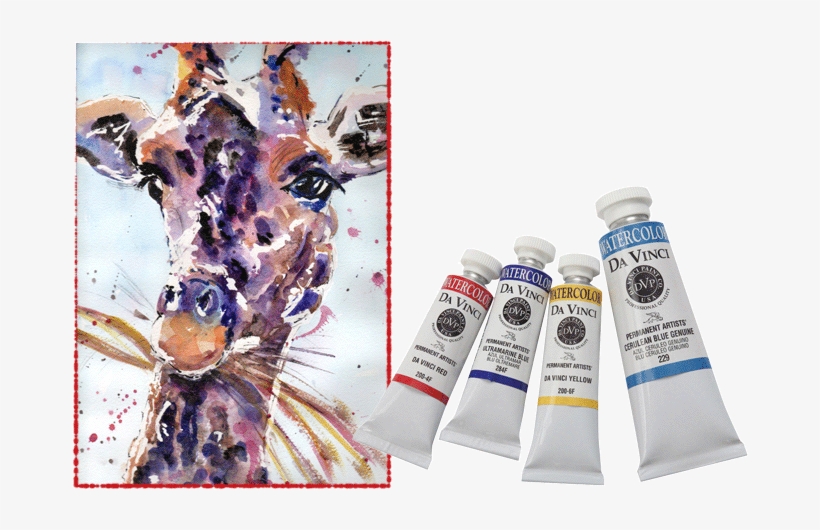 Artist Of The Year 2013" - Da Vinci Watercolor Cerulean Blue 37ml, transparent png
