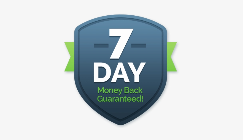 7 Days Money Back Guarantee, transparent png