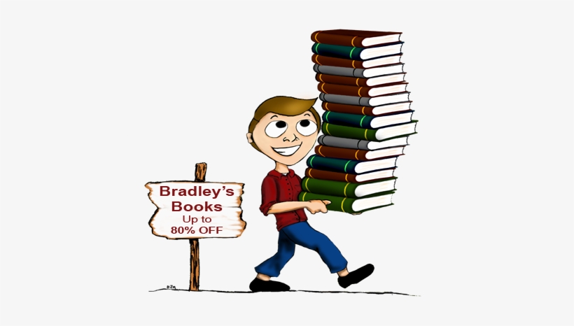 Cartoon Man With Books, transparent png