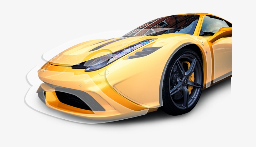 Paint Protection Film - Ferrari 458, transparent png