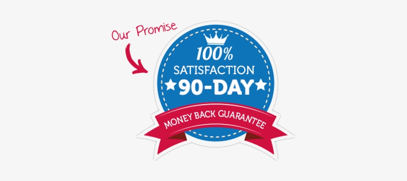 100% Money Back Guarantee On Services, transparent png