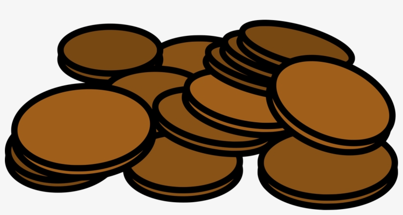 Penny Lincoln Cent Dime Coin - Pennies Clipart, transparent png