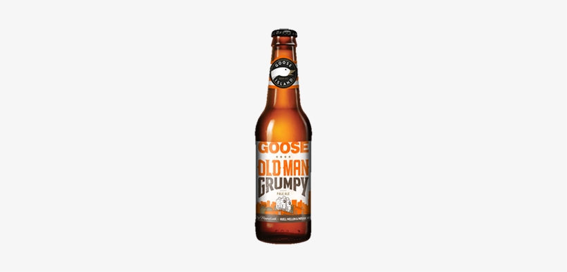 Goose Island Old Man Grumpy - Goose Island Ipa Bottle, transparent png