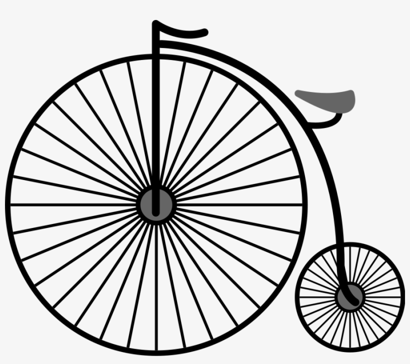How To Set Use Penny Farthing Bicycle Clipart, transparent png
