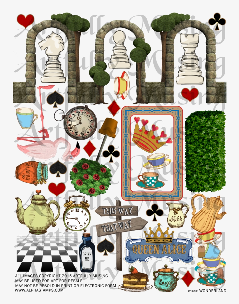 Popular Images - Alice's Adventures In Wonderland, transparent png