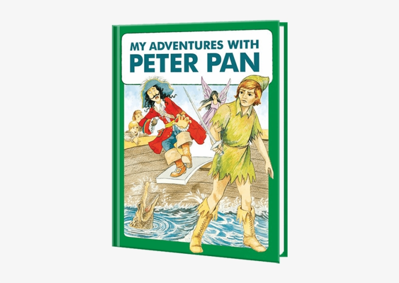 Personalized My Adventures With Peter Pan Book - Peter And Wendy, transparent png